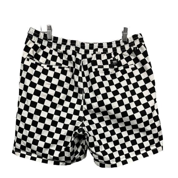 Vans Men’s Checkers Range Relaxed Elastic Shorts / Size- Large - Picture 6 of 9